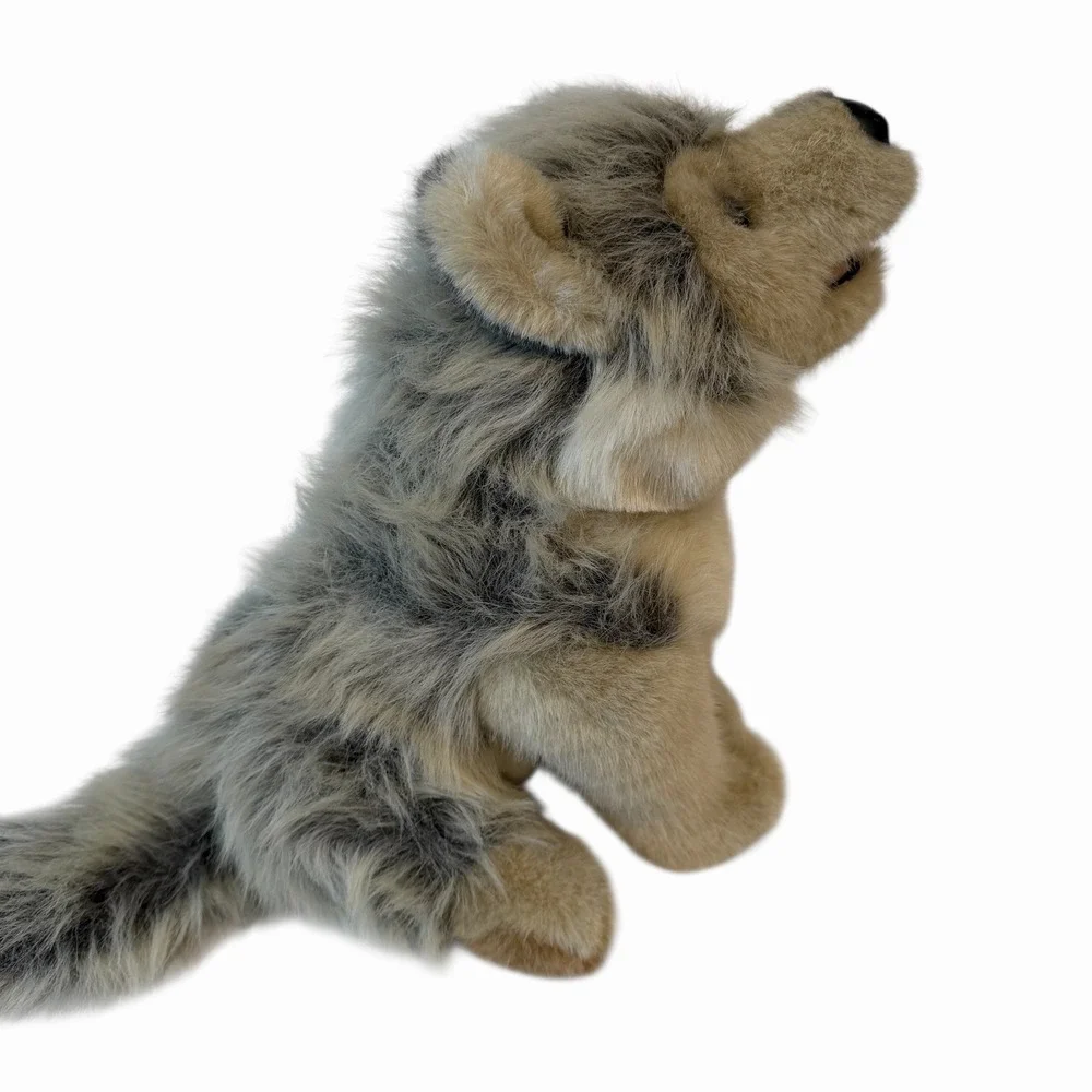 Gray Wolf Dog Plush‎ 12